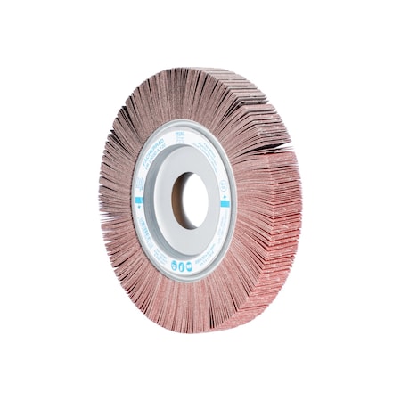 Pferd 8" x 1" Unmounted Flap Wheel - 1-3/4" A.H. - Aluminum Oxide - 120 Grit 45645